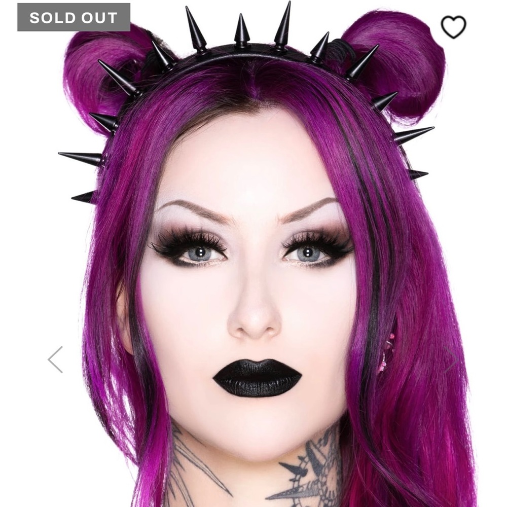 Spiked Headband - Bold Gothic Hair Accessory
